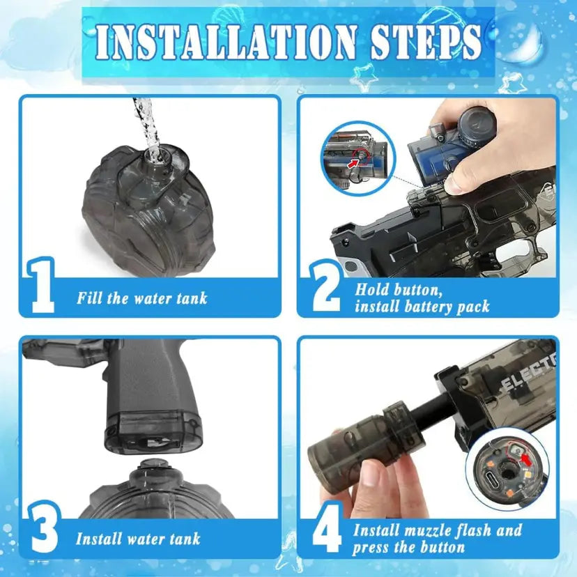Electric Gel Blaster Gun