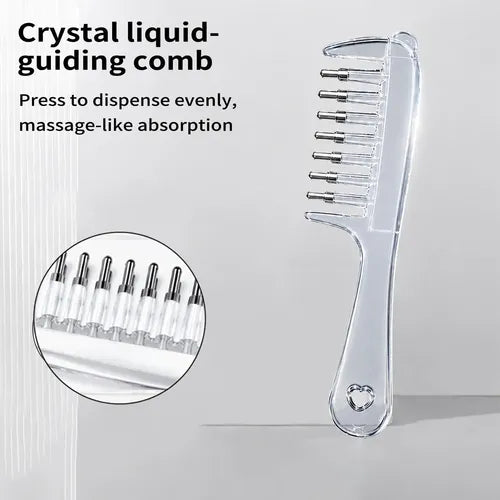 Hair Oil Applicator Comb – Scalp Massage & Oil Dispenser Brush