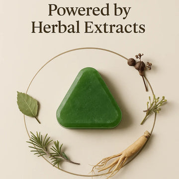 Nature Seven Green Shampoo Bar – Plant-Based & Nourishing
