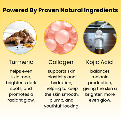 Medicube Turmeric Overnight Wrapping Peel Off Mask for glowing skin and improved elasticity.